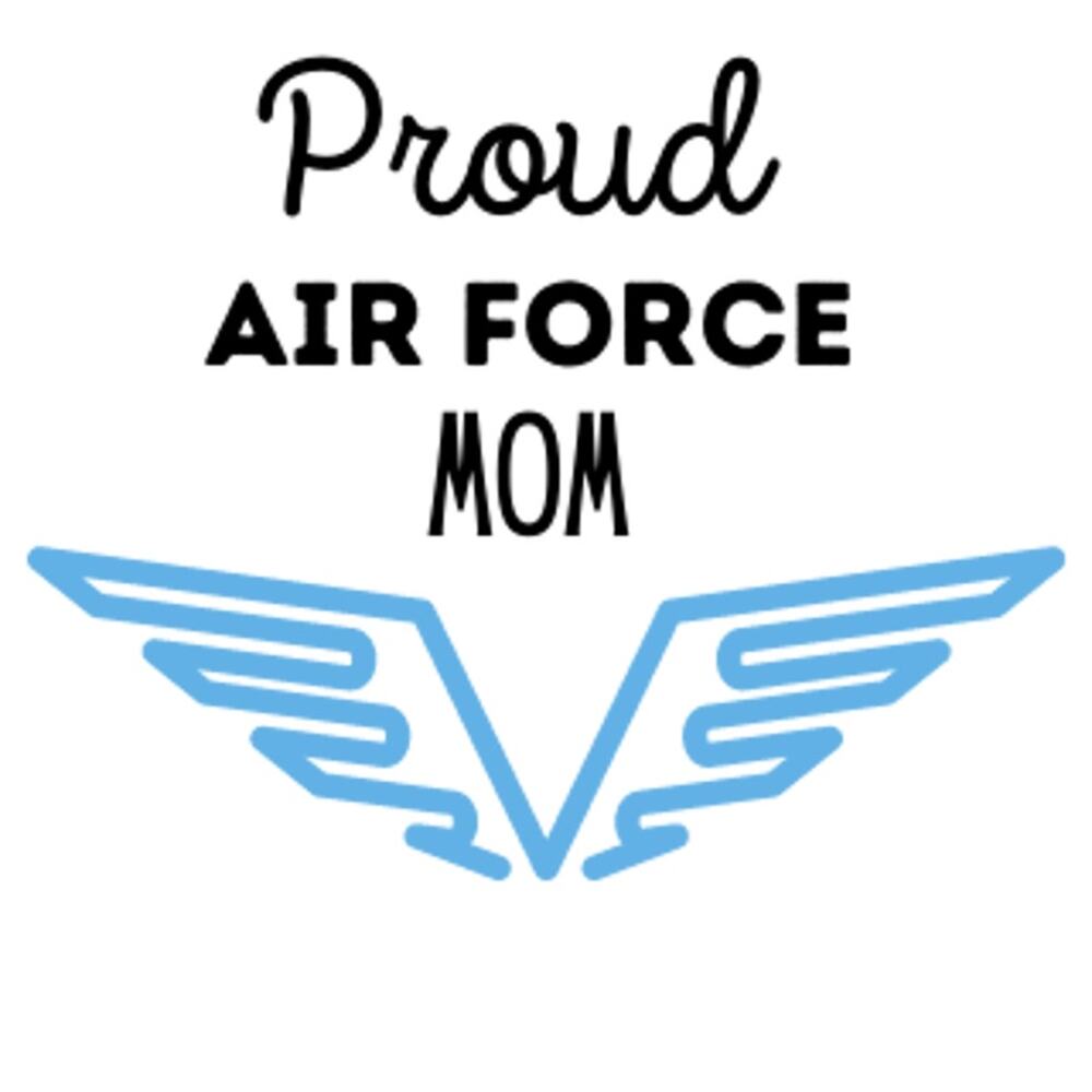Proud Air Force Mom Car Decal Sticker
